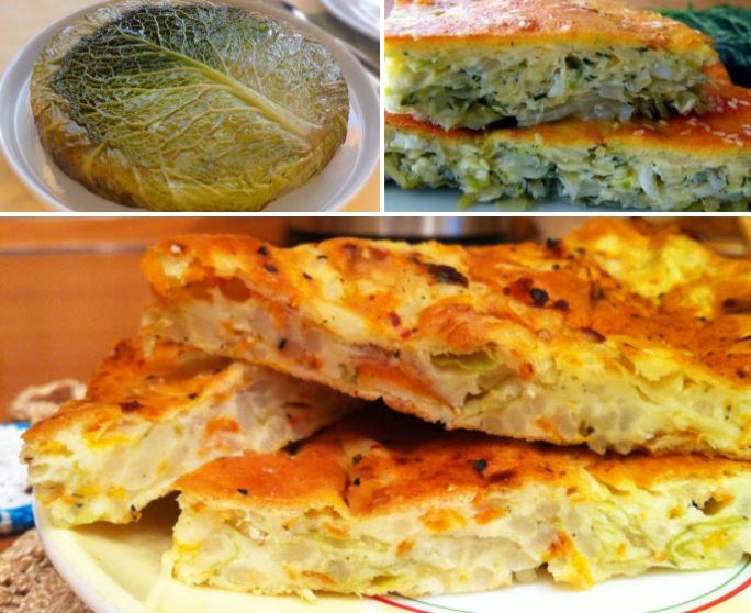 Пирог с капустой — 8 быстрых и вкусных рецептов приготовления Пирог с капустой — 8 быстрых и вкусных рецептов приготовления
