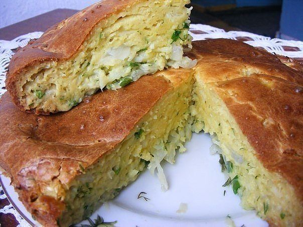 Пирог с капустой — 8 быстрых и вкусных рецептов приготовления Пирог с капустой — 8 быстрых и вкусных рецептов приготовления