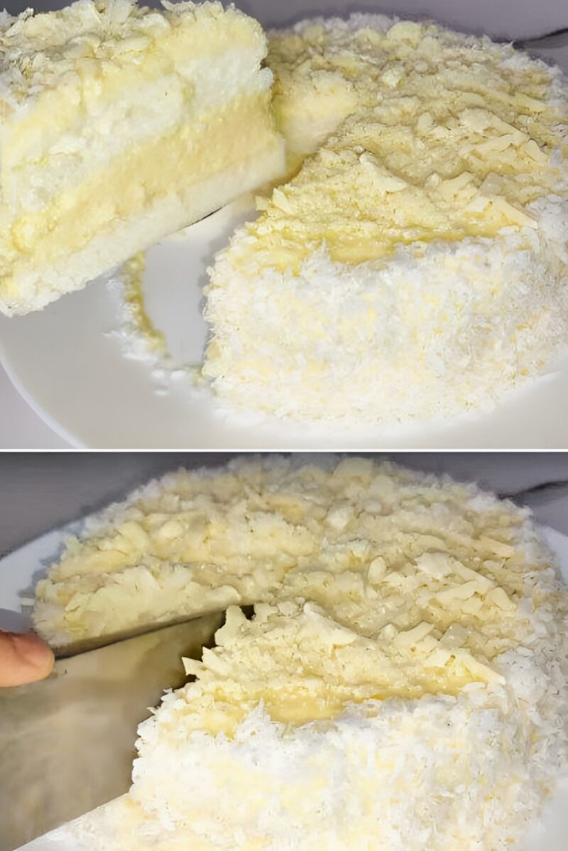 «Ангельский» торт — вкусный и настолько нежный, что тает во рту