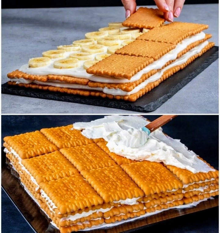БЕЗ ДУХОВКИ И ДОЛГОГО ВРЕМЕНИ НА КУХНЕ! Удивите всех этим нереально вкусным тортом из печенья 