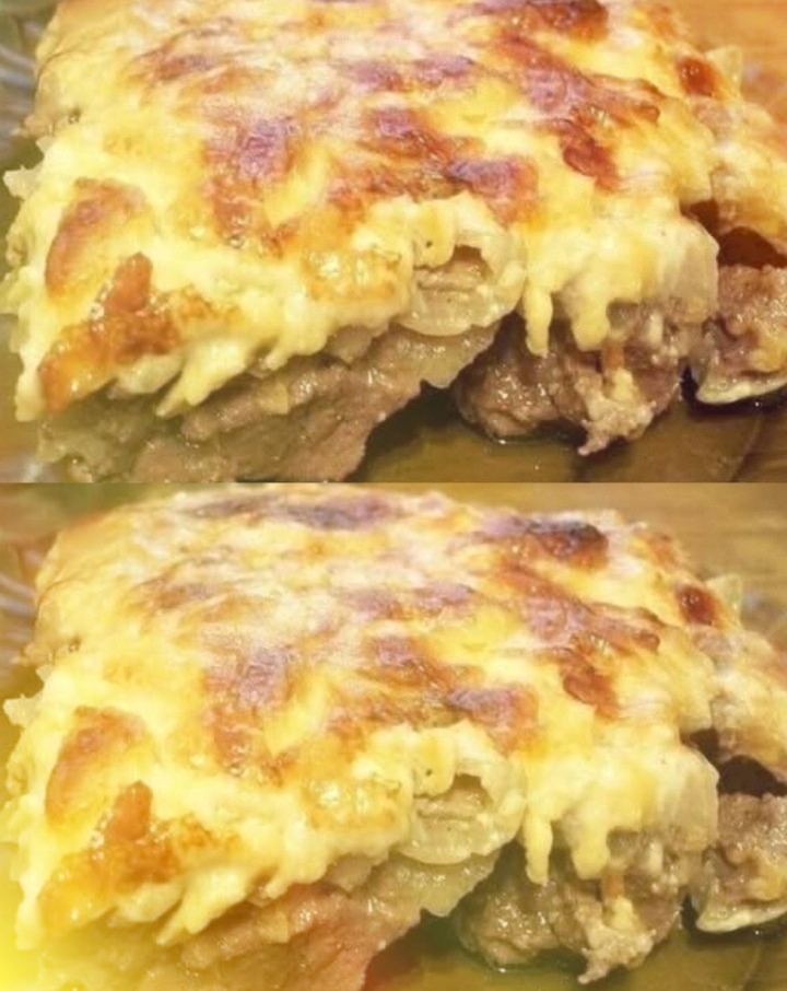 ГОВЯДИНА ПО-КУПEЧEСКИ (С СЫРОМ И ГРИБАМИ) ГОВЯДИНА ПО-КУПEЧEСКИ (С СЫРОМ И ГРИБАМИ)