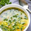 Как я варю суп с яйцом. Без мяса.