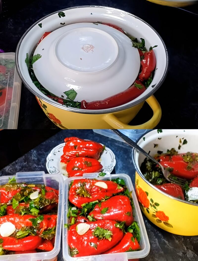 МАРИНОВАННЫЙ КРАСНЫЙ ПЕРЕЦ — САМЫЙ ВКУСНЫЙ РЕЦЕПТ ЗАКУСКИ!