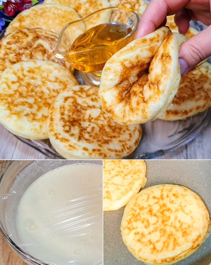 Мягкие и воздушные оладушки, как облако. Их сметут первыми на столе