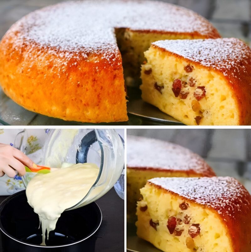 Нежный и вкусный пирог на сметане быстрого приготовления Нежный и вкусный пирог на сметане быстрого приготовления