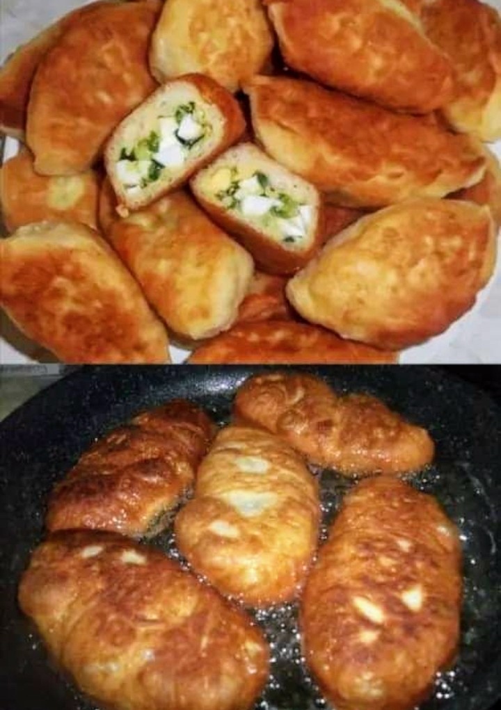 ЖАРЕНЫЕ ПИРОЖКИ С ЗЕЛЕНЫМ ЛУКОМ И ЯЙЦОМ ЖАРЕНЫЕ ПИРОЖКИ С ЗЕЛЕНЫМ ЛУКОМ И ЯЙЦОМ