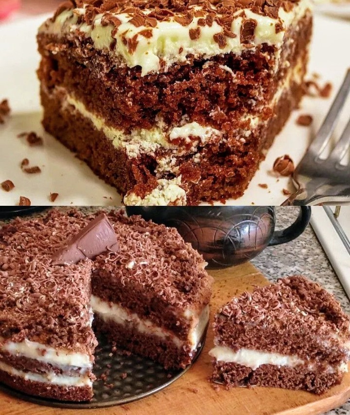 Проще уже некуда! ОЧЕНЬ ВКУСНЫЙ ТОРТ НА КЕФИРЕ. Дешевый, быстрый и простой в приготовлении