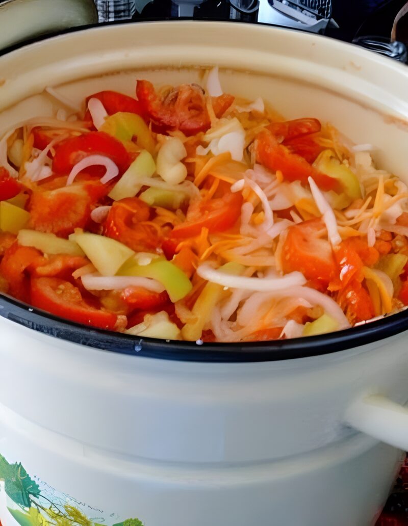 САЛАТ НА ЗИМУ "ОСТРЯК". - ВКУСНОТИЩА НЕОБЫКНОВЕННАЯ!!!