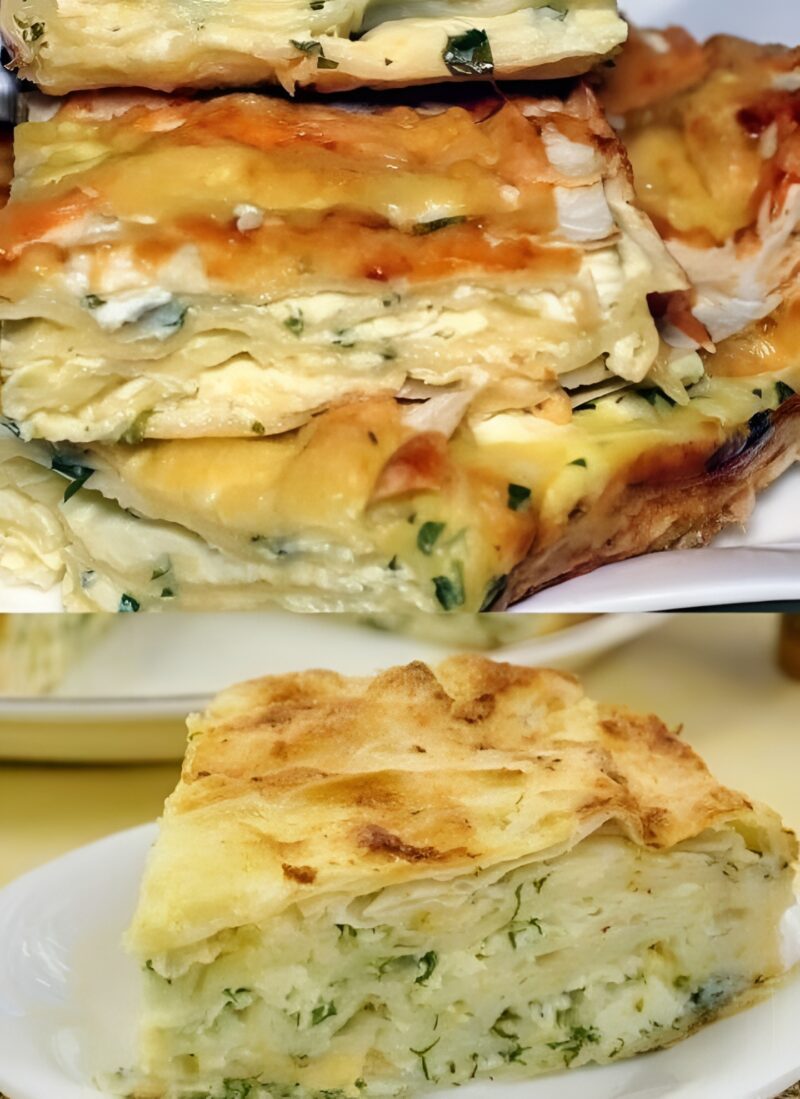 СЫРНЫЙ ПИРОГ ИЗ ЛАВАША