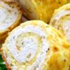 Сырный рулет с курицей