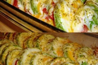 ВКУСНЕЙШИЕ КАБАЧКИ, ЗАПЕЧЕННЫЕ С ПОМИДОРАМИ И СЫРОМ