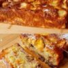 Яблочный пирог с грецкими орехами