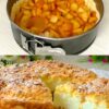 Яблочный пирог с крем-суфле.