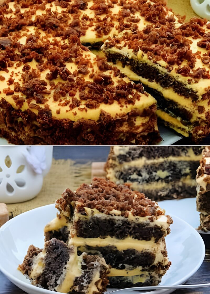 ДОМАШНИЙ ТОРТ «ТРИ СТАКАНА» без миксера! Сочный без пропитки: вкусный десерт на кефире