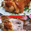 Изумительно вкусная рулька: мясо тает во рту, а все дело в маринаде. Делюсь рецептом