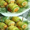 Кабачковые рулетики с курицей и сыром Нежные, сочные и такие ароматные – идеальный лёгкий ужин или закуска!