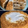 КАРАМЕЛЬНЫЙ МЕДОВИК с черносливом и орехами