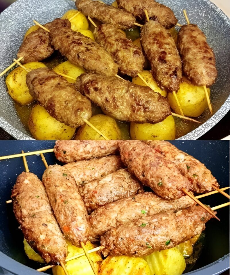 Люля-кебаб получается почти как в мангале, но готовим в обычной кухонной духовке Люля-кебаб получается почти как в мангале, но готовим в обычной кухонной духовке
