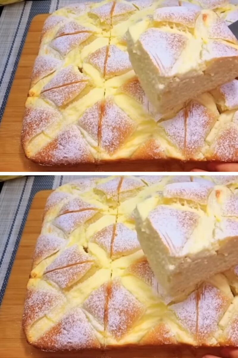 Пеку для внуков. Проще и вкуснее сырников оригинальный творожный пирог