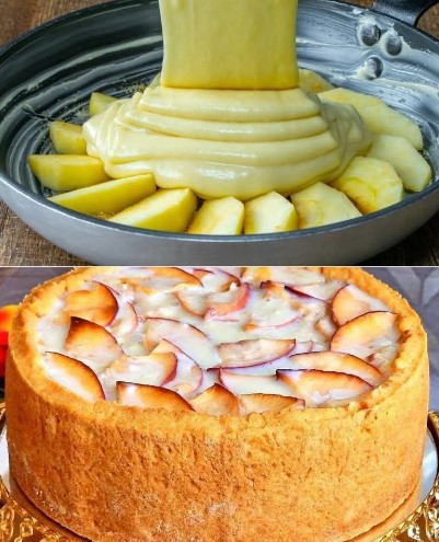 САМЫЙ НЕЖНЫЙ ЯБЛОЧНЫЙ ПИРОГ ИЗ ФРАНЦИИ. Я такого вкусного не ела никогда!