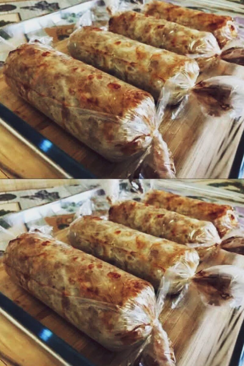Вкусные куриные колбаски Вкусные куриные колбаски