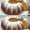 Вкусный, пышный кекс к чаю. Без миксера, всё смешали и в духовку