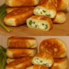 БЫСТРЫЕ ПИРОЖКИ С ЗЕЛЕНЫМ ЛУКОМ И ЯЙЦОМ