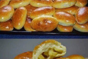 Домашние пирожки с яблоком