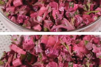 Гениальный салат из свеклы 😍 Готовится всего за 15 минут, а вкус настолько потрясающий, что не надоедает!