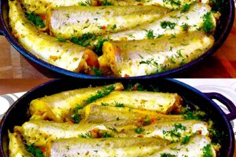 Хек «По-Царски» Сочный, нежный и ароматный — с овощами и чесночным маринадом! 😋 Выглядит как ресторанное блюдо, но готовится без лишних хлопот.