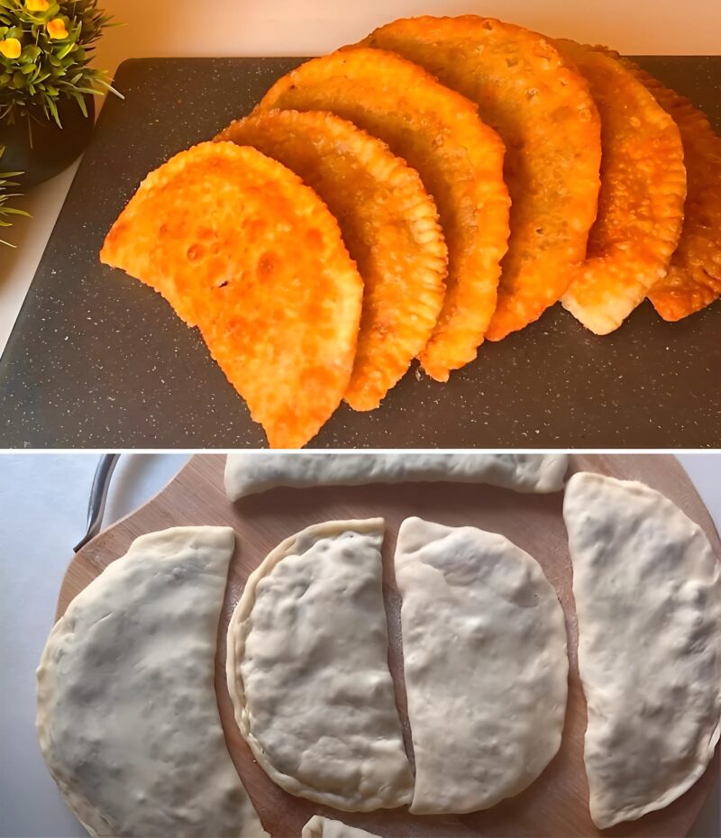 Идеальное заварное тесто для чебуреков — хрустящее, эластичное и невероятно простое! 🤤 Хотите научиться готовить настоящий шедевр? 