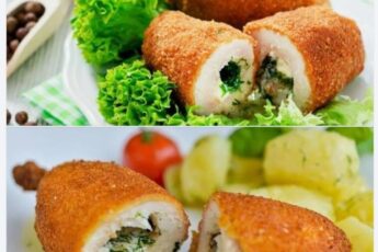КОТЛЕТЫ ПО-КИЕВСКИ — хрустящие снаружи и сочные внутри!