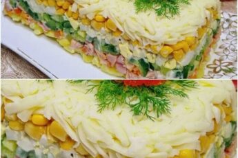 Красивый и очень вкусный салат на праздники