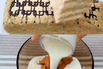 Кусочек, который тает во рту! Самый нежный домашний торт со сливочным кремом и орехами — идеальный десерт для всей семьи! 😋 Простой рецепт, который стоит повторить! Это тот самый вкус из детства!