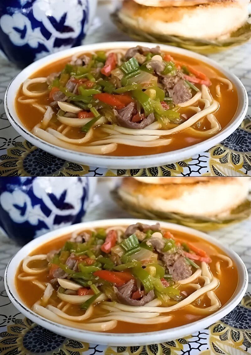 ЛАГМАН ДОМА — ПРОСТО, БЫСТРО и НЕВЕРОЯТНО ВКУСНО! 🍜 Лови простой рецепт, который покорит всех за столом! 