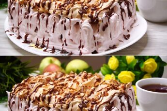 Лучший в мире торт» по-норвежски!** 🎂✨ Этот десерт покорил сердца миллионов – воздушные коржи, нежный крем и ореховая хрустинка делают его просто божественным! 😋💛 Попробуйте и убедитесь сами – название не врет!