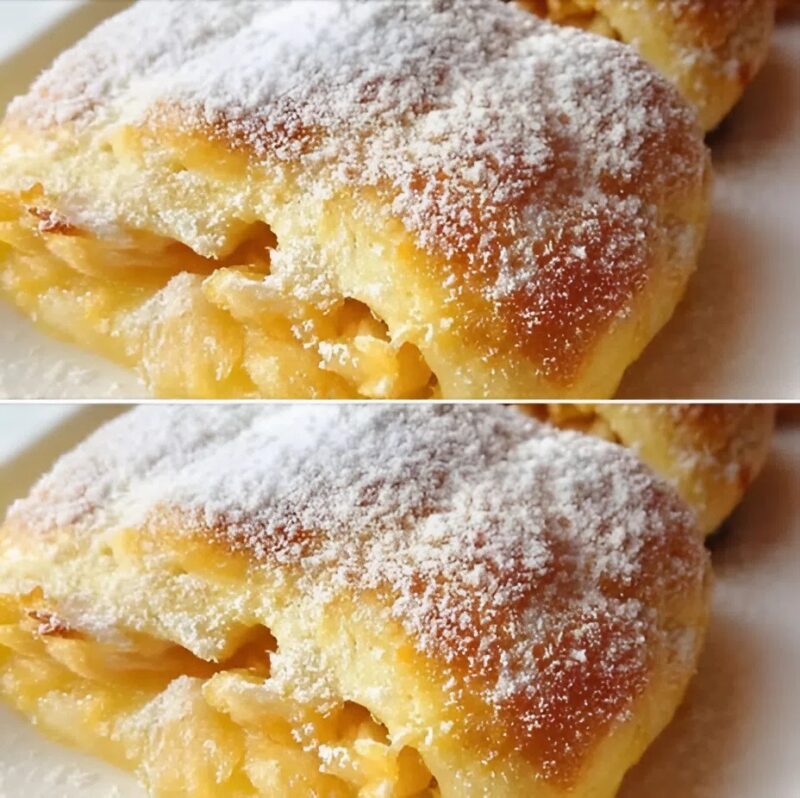 Мягчайшие рулетки с яблоками — быстро и вкусно! 😋 ⏱️ Рецепт на скорую руку 