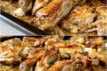 НА ПРОТИВЕНЬ, ЗАСТЕЛЕННЫЙ КАПУСТОЙ, ВЫЛОЖИЛА МЯСО И ЗАПЕКЛА: НА ЗАПАХ СБЕЖАЛАСЬ ВСЯ РОДНЯ.