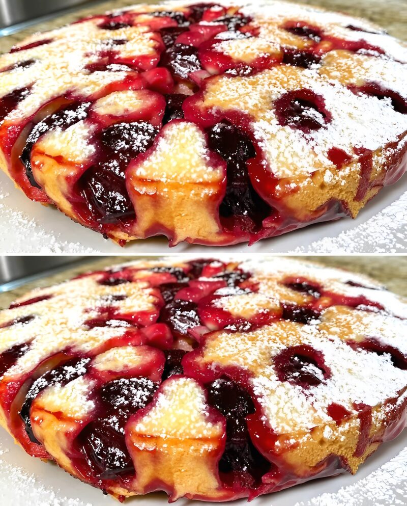 Нежнейший сливовый пирог без молока и масла — вкус, как из элитной кондитерской! Тонкое, хрустящее тесто, сливочная начинка, а аромат свежих слив буквально окутывает кухню! 🤤 И всё из самых простых продуктов — удиви своих близких гастрономическим шедевром!