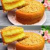 Очень вкусно с молочком! Быстрый и экономичный: воздушный пирог с вареньем