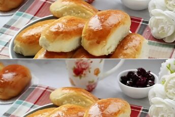 Пышные, мягкие и ароматные сдобные пирожки с вишней на дрожжах! Такие вкусные, что слюнки текут уже при одном взгляде 😋💖 Идеальны к чаю или на полдник
