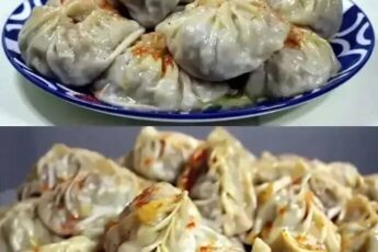 Рецепт идеального теста для мантов: не рвется и не липнет. Вкусная и очень сочная начинка - просто объедение!
