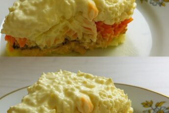 САЛАТ «АМУРСКИЙ» Настоящий фаворит на праздничном столе! Нежный, ароматный и сытный — такой салат обязательно понравится всей семье.