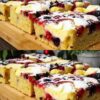 САМЫЙ ВКУСНЫЙ ЯГОДНО-ТВОРОЖНЫЙ ПИРОГ