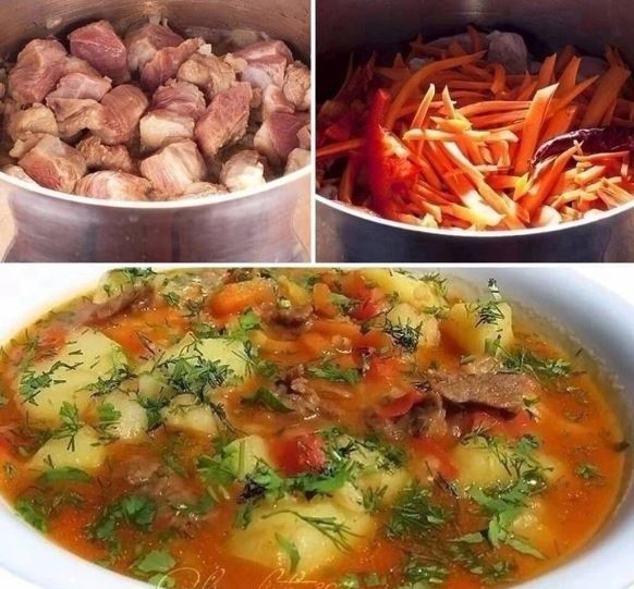 Шурпа с мясом Шурпа с мясом