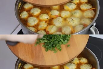 Суп, от которого невозможно оторваться! 😋🔥** Такой ароматный, вкусный и наваристый, что **просите добавку уже после первой ложки!** 🤤💛 💥 **Идеальный вариант для домашнего обеда** – сытно, быстро и полезно!