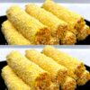 Сырные трубочки с орехами и чесноком. Замечательная закуска