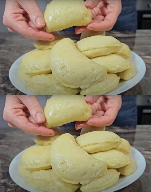 Нежные вареники без яиц и масла. Тесто, как пух без дрожжей Нежные вареники без яиц и масла. Тесто, как пух без дрожжей