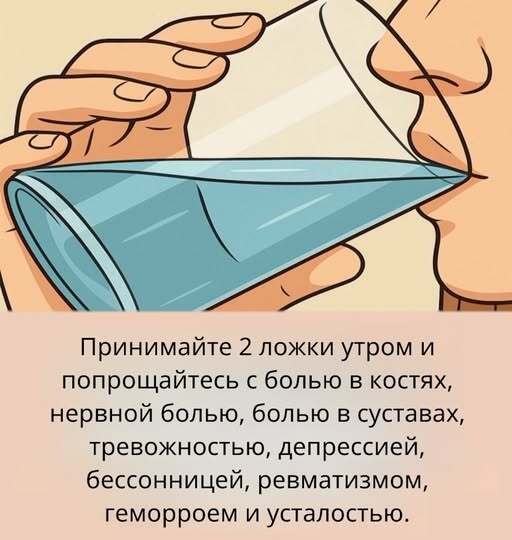 Две ложки с утра и вы будете меня постоянно благодарить!