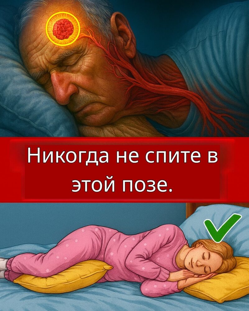 Пенсионеры: эта поза для сна повышает риск инсульта Пенсионеры: эта поза для сна повышает риск инсульта